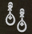 0.96 carats DIAMOND EARRINGS mini small HIGH QUALITY