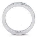 1.47 Ct. White gold & E VVS1 diamonds wedding band
