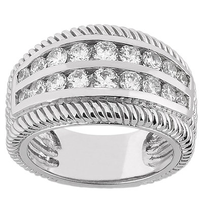 1.16 Ct. diamonds right hand ring anniversary ring gold
