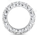 F VS1 Diamonds eternity wedding band white gold 2.1 ct.