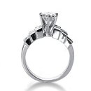 Diamonds ring 1.25 ct. engagement ring with accents new