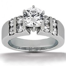 G SI1 Diamonds 1.81 ct. solitaire white gold ring jewel