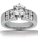 G SI1 Diamonds 1.81 ct. solitaire white gold ring jewel