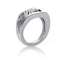 1 Ct. Diamond ring solitaire engagement F VS1 jewelry