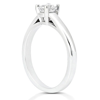 1.0 Ct. Diamond SOLITAIRE white gold ring F VS1 jewelry
