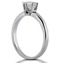 F VS1 DIAMOND SOLITAIRE RING 1.01 CT. GOLD jewelry