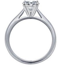 F VS1 DIAMOND RING 1.01 CT. GOLD jewelry SOLITAIRE