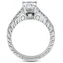 1.36 Ct. Diamonds engagement ring F VVS1 diamond gold