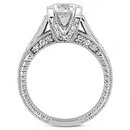 1.69 carats F VS1 Round diamonds ring engagement gold