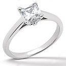 Diamond 1.2 ct. Engagement solitaire ring F VS1 jewelry