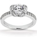 Gorgeous diamonds 1.41 Ct. engagement ring solitaire