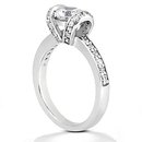 Gorgeous diamonds 1.41 Ct. engagement ring solitaire