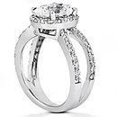 Oval cut diamond engagement ring diamonds 1.66 Carat