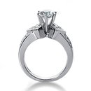 1.51 carat diamonds engagement ring F VS1 diamond ring