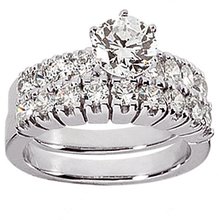 Diamonds engagement ring real genuine 1.65 cts. diamond