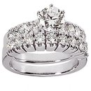 Diamonds engagement ring real genuine 1.65 cts. diamond
