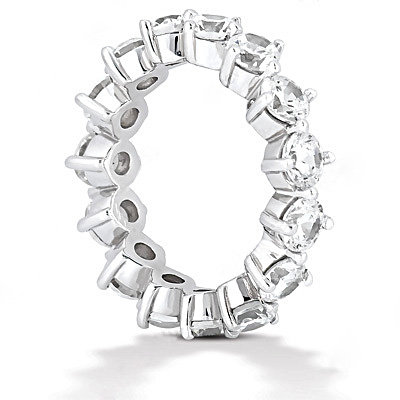 3.75 ct. diamonds eternity wedding band womens jewelry