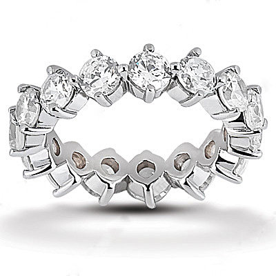 3.75 ct. diamonds eternity wedding band womens jewelry