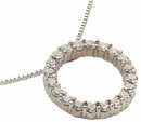 5 carats CIRCLE OF LIFE diamond pendant with chain