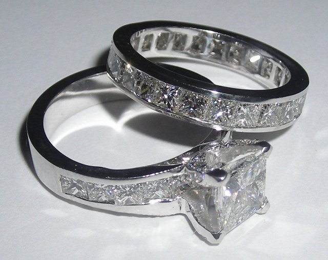 2.51 cts round pave diamond engagement ring CUSTOMIZED