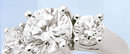 2 carat PLATINUM DIAMOND RING 3 stone natural diamonds