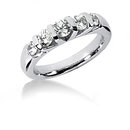 Diamonds wedding band set F VVS1 diamond ring 1.65 cts.