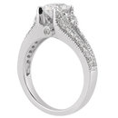 Diamonds 1.75 carat anniversary ring solitaire gold new