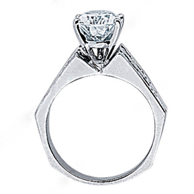 1.81 cts. Pear cut diamonds ring gold anniversary ring