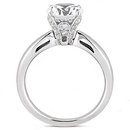1.57 Ct. DIAMOND engagement ring 4 prong style gold new