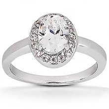 1.25 Ct. Diamond solitaire ring E VVS1 diamonds & gold