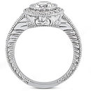 Diamonds 1.35 ct. ring E VVS1 diamonds mens ring gold
