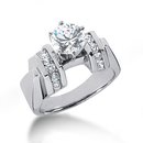 1.85 ct. diamond ring F VVS1 diamonds engagement ring