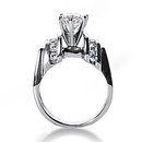 1.85 ct. diamond ring F VVS1 diamonds engagement ring