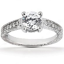 Diamond wedding ring 1.75 ct. diamonds F VS1 gold new