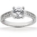 Diamond wedding ring 1.75 ct. diamonds F VS1 gold new
