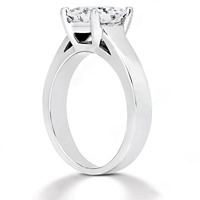 F VS1 Diamond princess cut ring 1.51 ct. gold jewelry