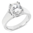 1.51 ct F VS1 oval diamond engagement ring solitaire