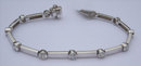 5.5 carats DIAMOND TENNIS BRACELET VS full bezel new