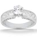 Diamond anniversary ring F VVS1 2.75 ct. diamonds ring