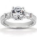 2.01 ct. WHITE GOLD diamond ANNIVERSARY ring F VS1 new