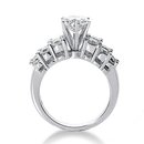 2.5 Carat diamonds ring F VVS1 diamond anniversary ring