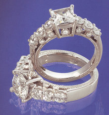 2.51 carat diamond engagement ring platinum brilliant