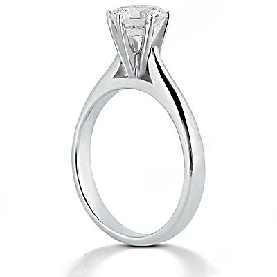 Diamond 1.50 ct. solitaire wedding ring white gold