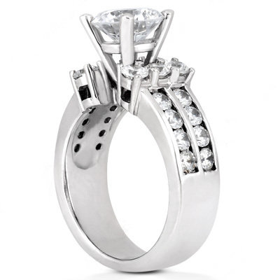 2.25 carat diamond ring F VS1 diamonds engagement ring