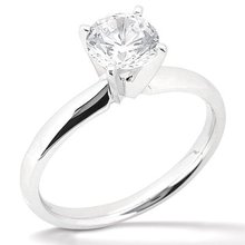 1.5 Ct. diamond solitaire F VS1 ring white gold jewelry