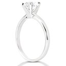 1.5 Ct. diamond solitaire F VS1 ring white gold jewelry