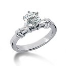 1.85 carat diamonds anniversary ring 3 stone gold ring