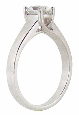 1.65 ct F VS1 oval diamond engagement ring CUSTOMIZED
