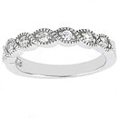 2.11 Ct. Diamond wedding ring band set white gold new