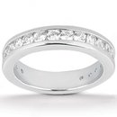 2.65 Ct. engagement set diamonds F VVS1 white gold ring